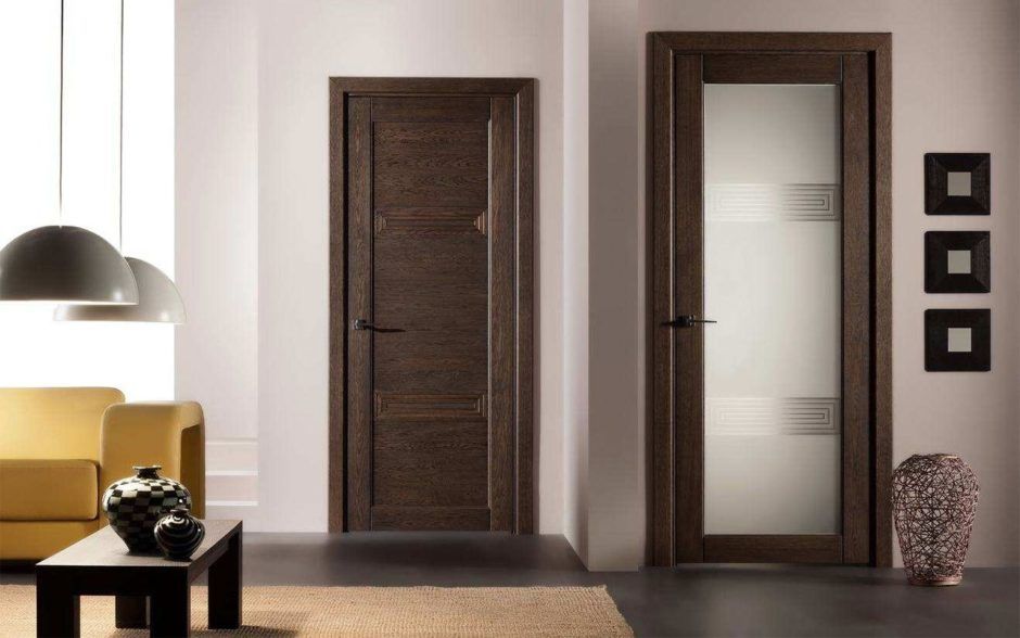 Царговые и щитовые межкомнатные двери