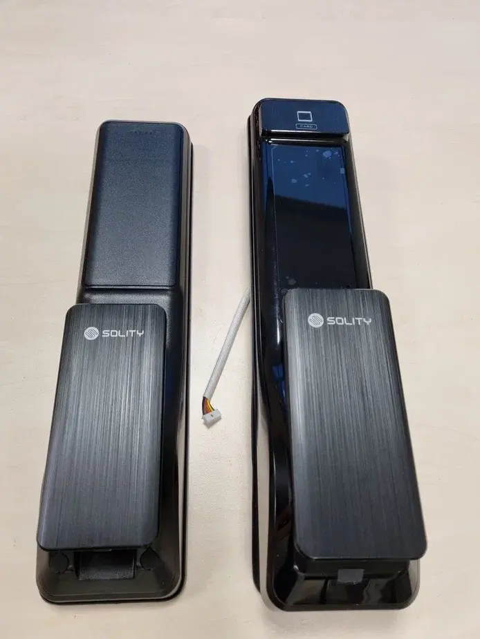 Электронный дверной замок Solity GSP-2000BK BLACK с отпечатком пальца ...