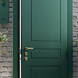 Входные двери в цвете венге: статус и надежность.