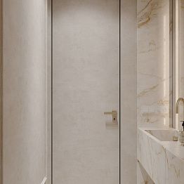 Скрытые двери в ванной комнате: незаметность и функциональность.