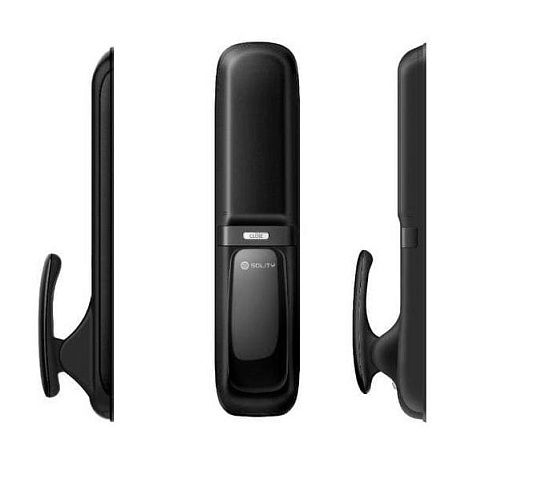 Электронный дверной замок Solity GSP-1000BK BLACK с отпечатком пальца ...